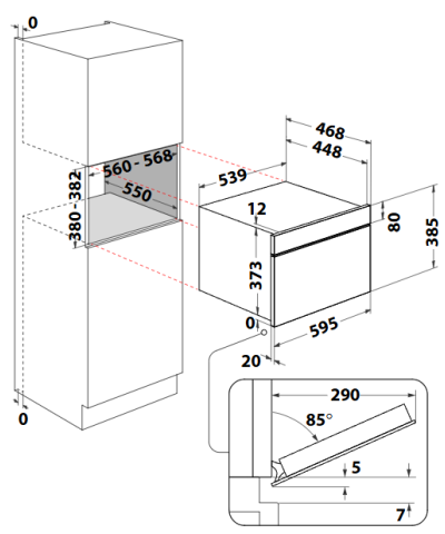 MICROONDE WMD54MBG (WHIR)