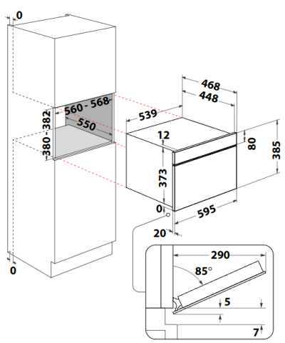 MICROONDE WMD54MB (WHIR)
