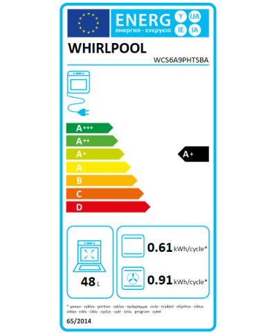 FORNO WCS6A9PHTSBA (WHSU)