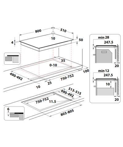 PIANO IND. WTX8017DCF2 (WHIR)