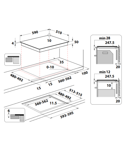 PIANO IND. WTX6019DCF (WHSU)