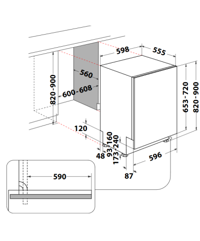 LAVASTOVIGLIE W0ID734LS (WHIR)