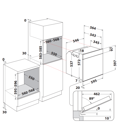 FORNO WOI98MPT2SBA (WHSU)