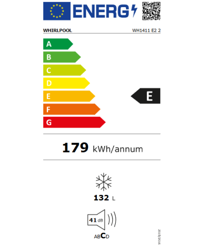 CONGELATORE WH1411E22 (WHFR)