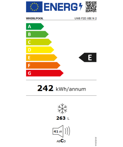 CONGELATORE UW8F2DXBIN2 (WHFR)