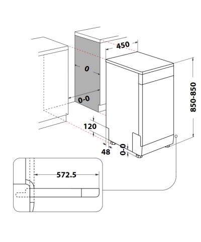LAVASTOVIGLIE WH4FD11CS7A0X (WHFR)