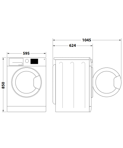 LAVASCIUGA NDD11726DAIT (HOTP)