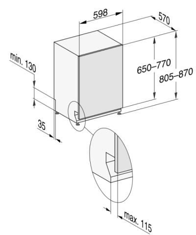 LAVASTOVIGLIE G7080SCVI (MIEL)