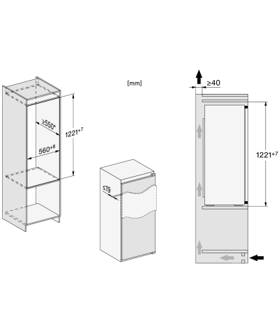 FRIGORIFERO K7325E (MIEL)