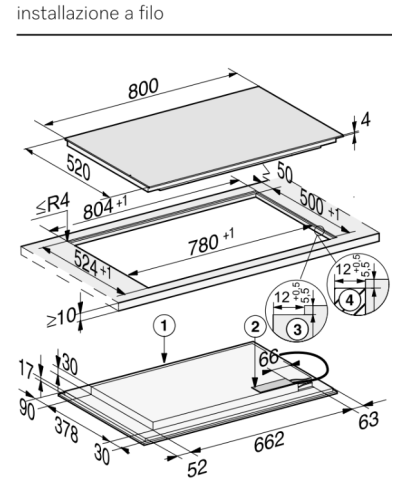 PIANO IND. KM7576 FL (MIEL)
