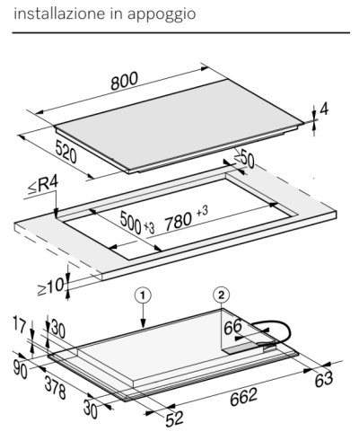 PIANO IND. KM7576 FL (MIEL)