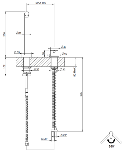 MISCELATORE 50107 SU&GIU' (GESS)