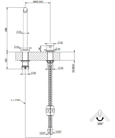 MISCELATORE 50109 SU&GIU' (GESS)