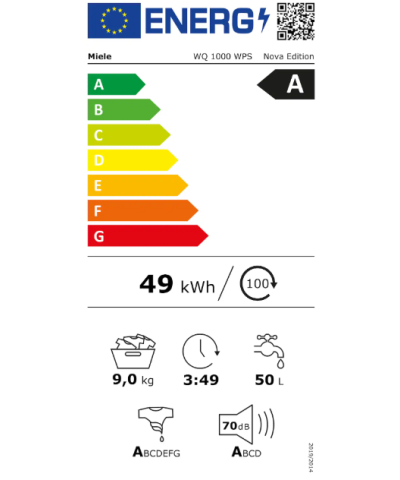 LAVATRICE WQ1000WPS (MIEL)