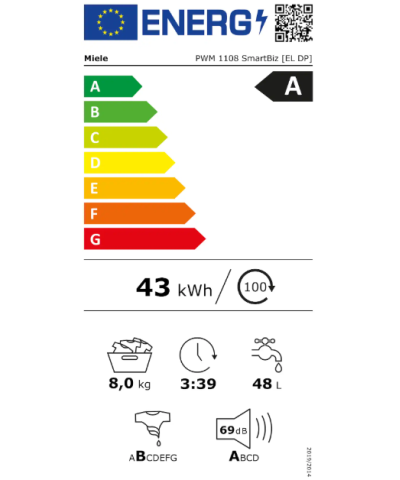 LAVATRICE PWM1108DP (MIEL)