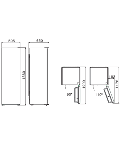 CONGELATORE RFZ60F4FXNC (BERT)