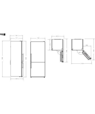 FRIGORIFERO RBM76F4FXNC (BERT)