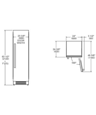 FRIGORIFERO LRD605UBRXTT/24 (BERT)