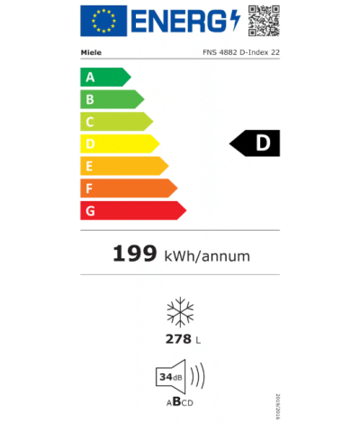 CONGELATORE FNS4882D (MIEL)