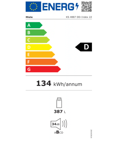 FRIGORIFERO KS4887DD (MIEL)