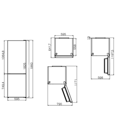 FRIGORIFERO RBM60F4FXNC (BERT)