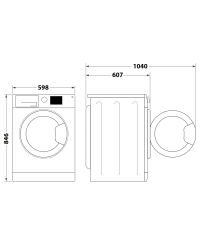 ASCIUGATRICE CYD103DWWIT (INDE)