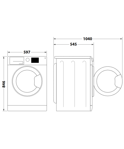 ASCIUGATRICE CWD83MWBSIT (WHFR)