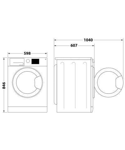 ASCIUGATRICE HPT103DBSIT (HOTP)