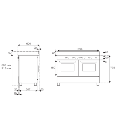 CUCINA HER125I2ENET2 (BERT)