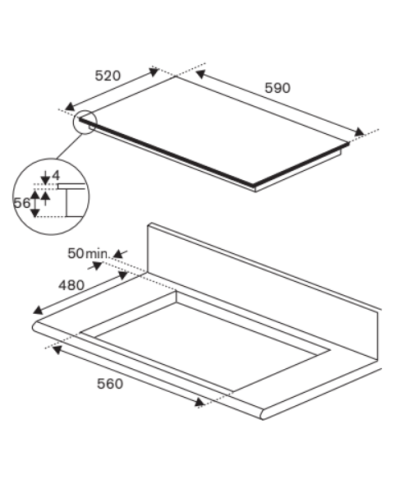 PIANO IND. P604I1B26NVS (BERT)