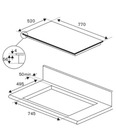 PIANO IND. P784I1M30NVS (BERT)