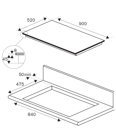 PIANO IND. P905I1M30GP (BERT)