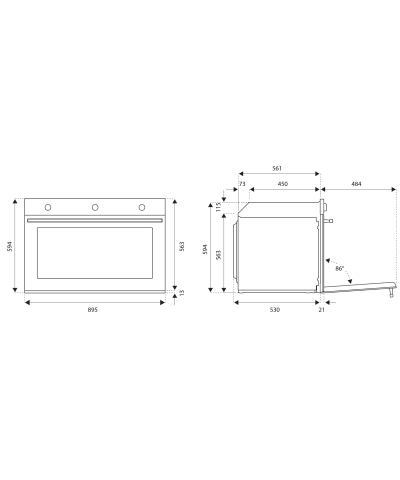 FORNO F905PROGKX (BERT)