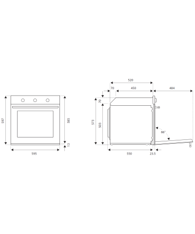 FORNO F605HEREKAX (BERT)