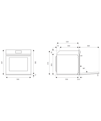FORNO F6011MODELN (BERT)