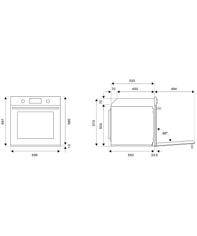 FORNO F609PROESN (BERT)