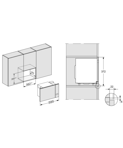 MICROONDE M2234 SC (MIEL)
