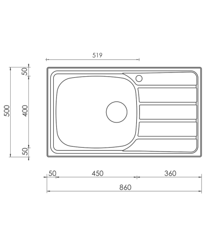 LAVELLO UNIVERSAL 015440 (CM)