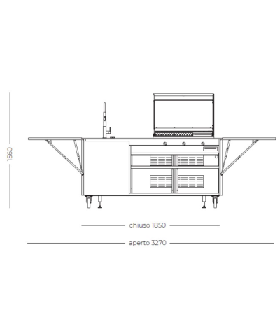 7555005 CUCINA DA ESTERNO (FOST)