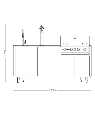 7555008 CUCINE DA ESTERNO (FOST)