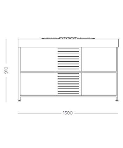 7556003 CUCINA DA ESTERNO (FOST)
