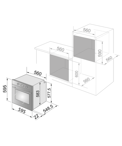 FORNO DLM8LX (DĒLO)