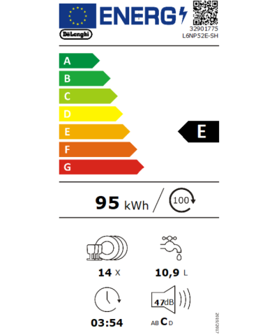 LAVASTOVIGLIE L6NP52E-SH (DELO)