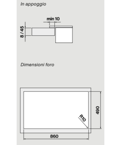 PIANO INDUZIONE 90CM (FALM)