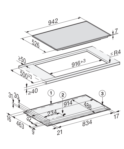PIANO IND. KM7999 FR (MIEL)