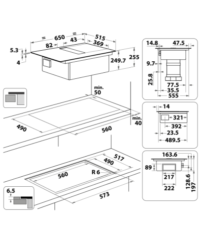 PIANO WVH1065B (WHIR)