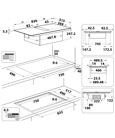 PIANO WVHF83BB (WHIR)
