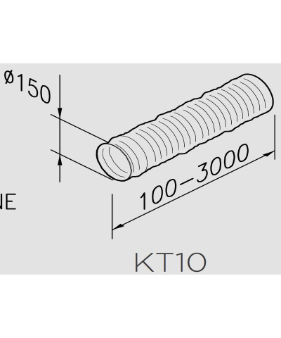 KT10 TUBO FLESSIBILE (AIRO)