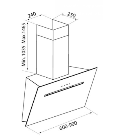 CAPPA FOEHN NO DROP 60CM (AIRF)