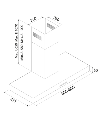 CAPPA F53S4 90CM (AIRF)